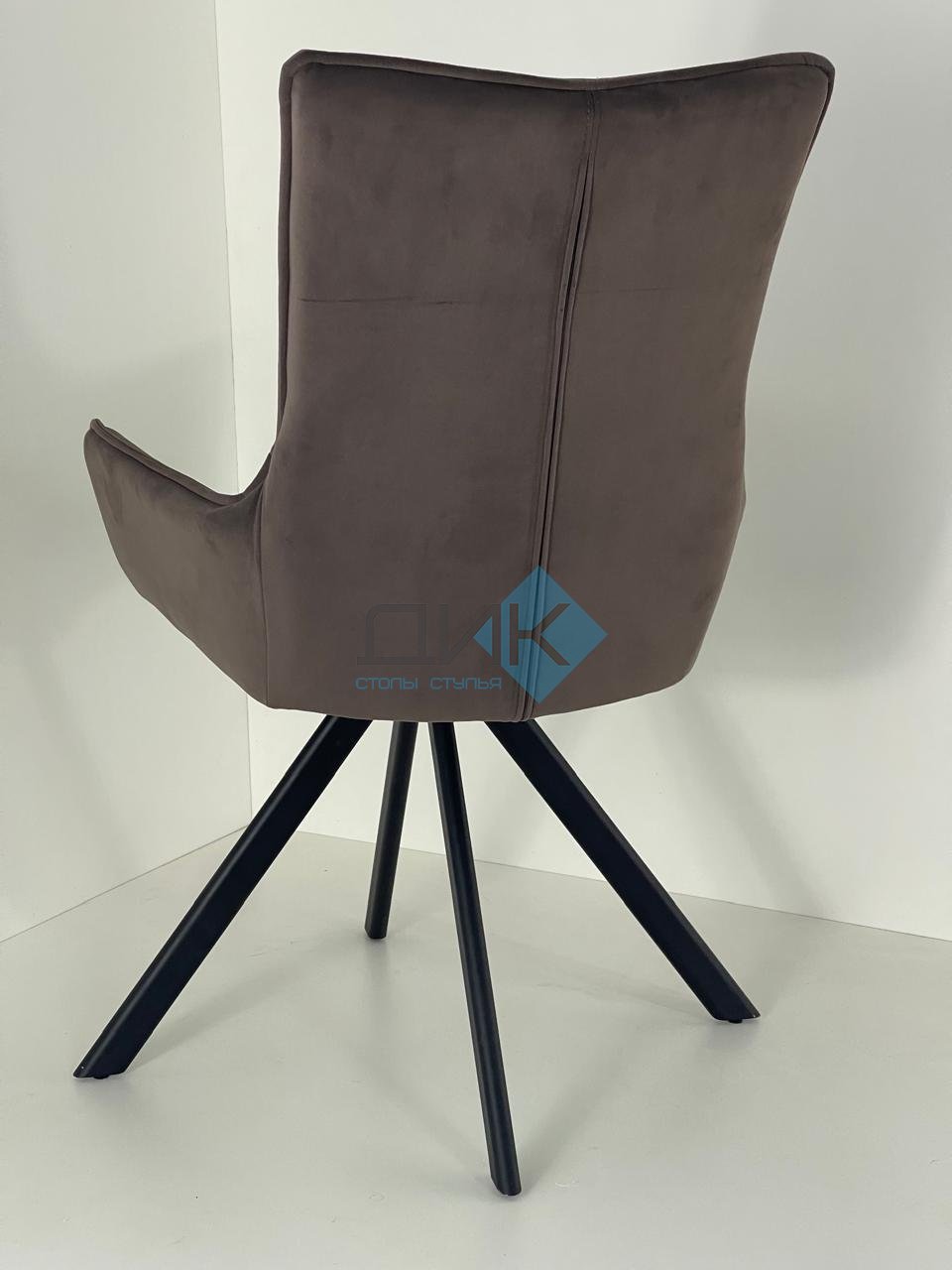 Стул ДИК DikLine 289, 93x56x61 см, коричневый, бежевый 1 шт. купить,0