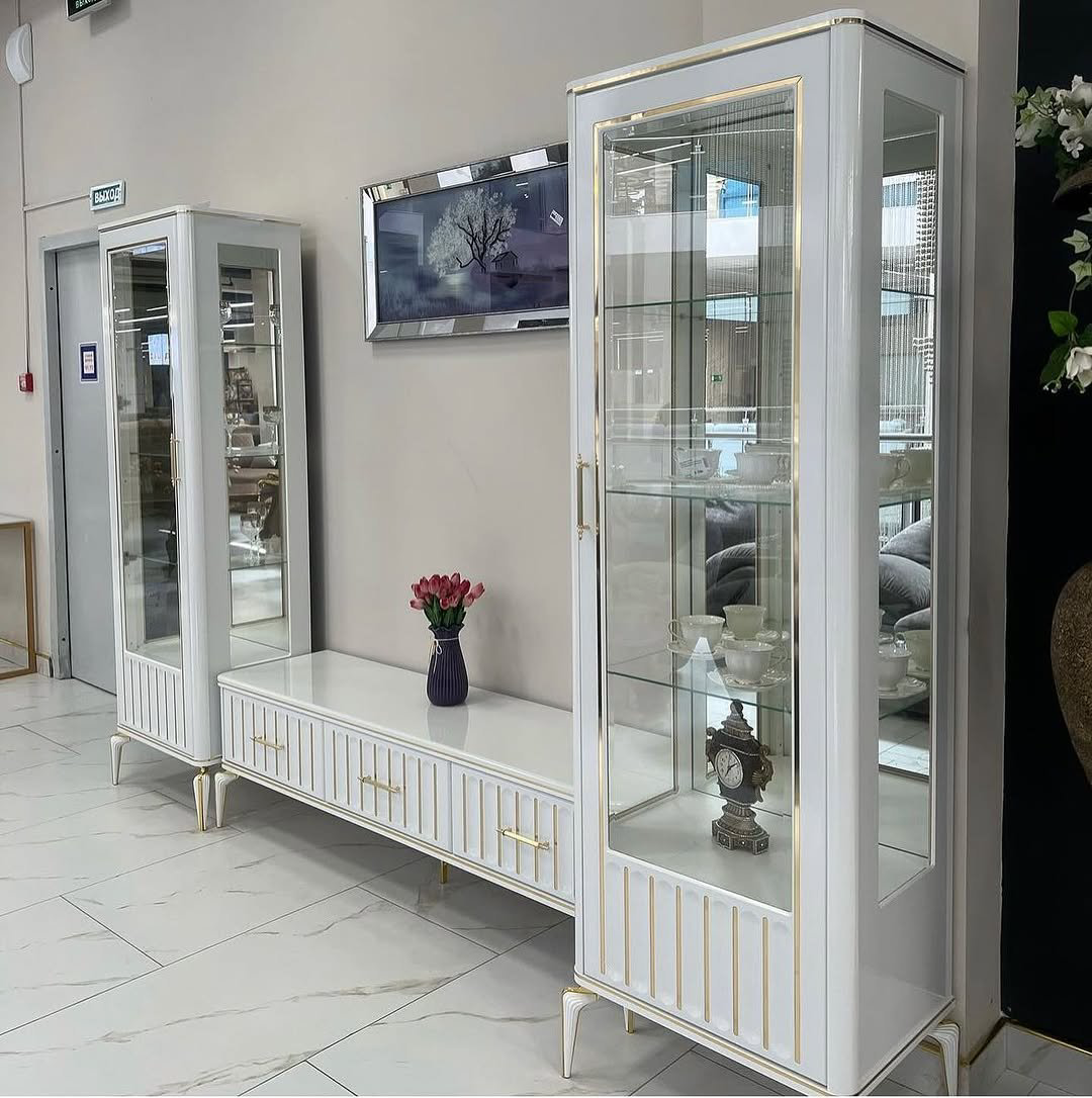 Комплект для гостиной СлонимМебель Стамбул белый купить,NaN