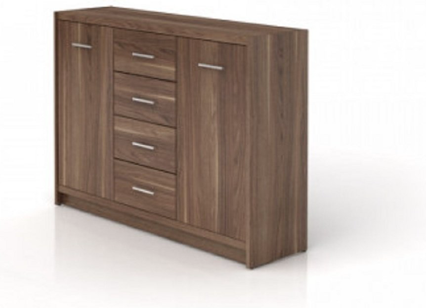 Комод Loftwood Опен-14 118.50x33.50x87см коричневый купить,NaN