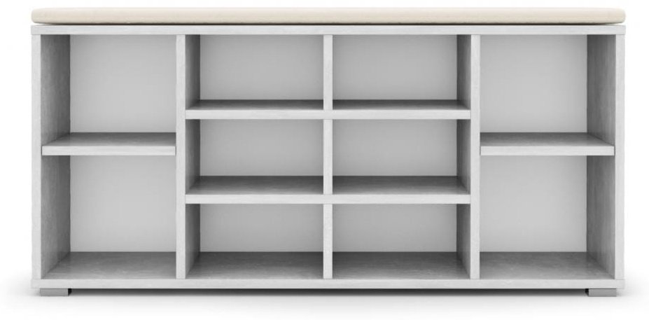 Тумба для обуви IMPERIAL 104x32x50см серый купить,NaN