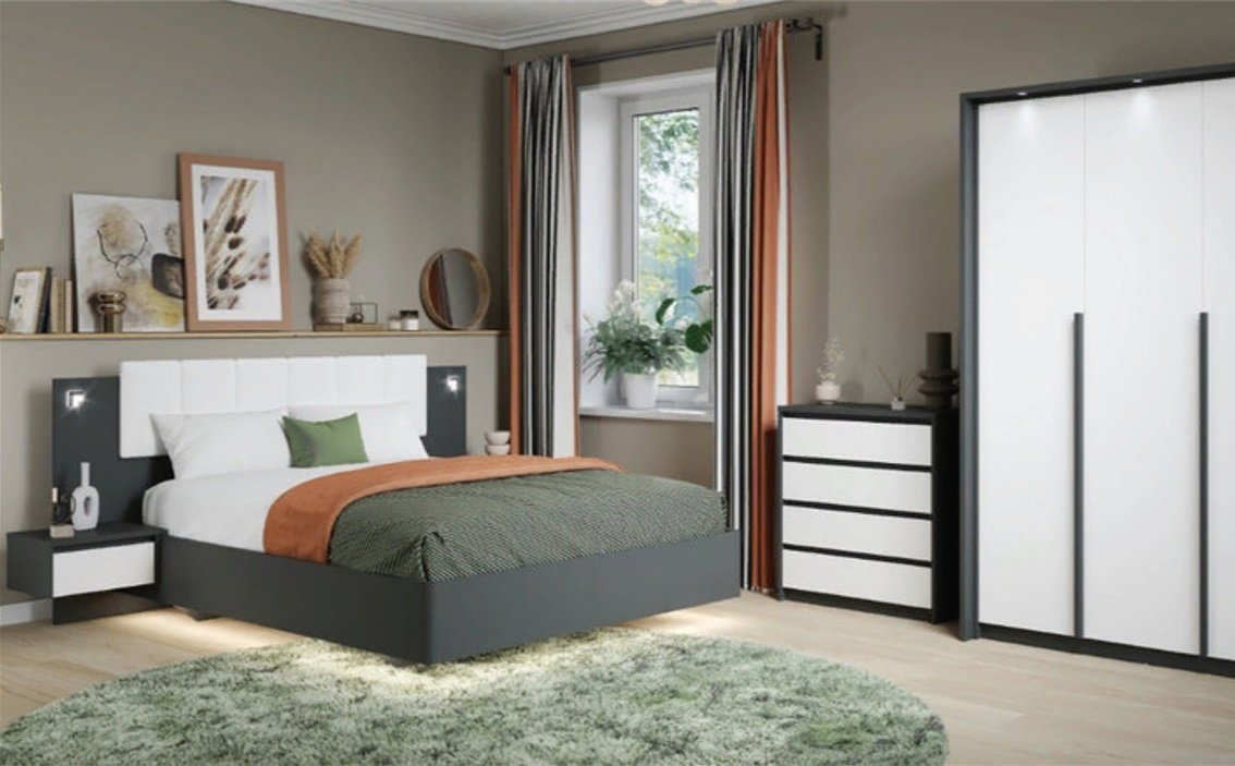 Гарнитур IMPERIAL Мишель 4Д 1050 сп. место 160х200 см купить,NaN