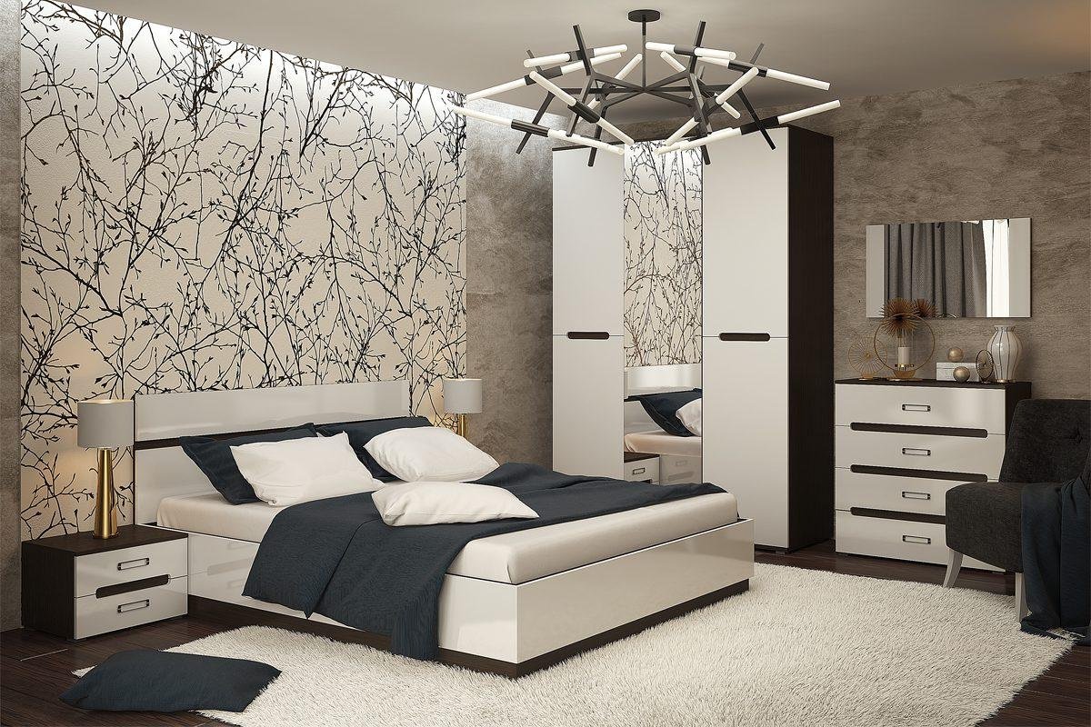 Комод Горизонт Вегас, 85x44.60x91 см, белый, коричневый купить,0