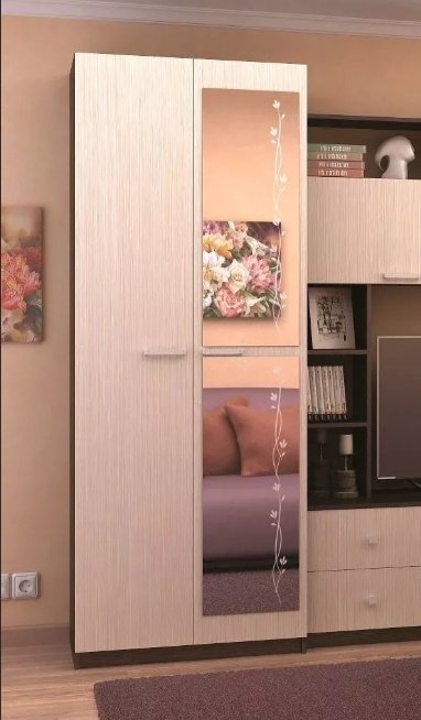 Стенка Стендмебель Марта 270х212.4х46см коричнево-бежевый купить,NaN