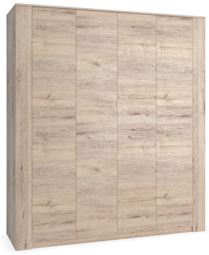 Распашной шкаф MySTAR Вирджиния 1820, 187.4x213х59 см, бежевый купить,NaN