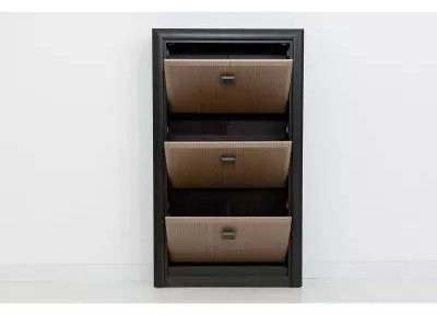 Обувница Гербор 70.50x17.50x121.5см коричневый купить,NaN