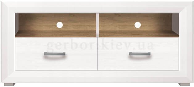 ТВ-тумба напольная Гербор Маркус, 120x55x38 см, белый
