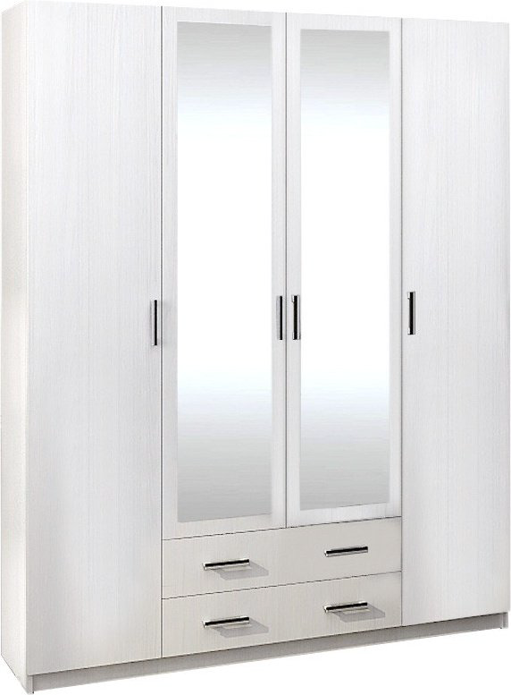 Шкаф Стендмебель Квадро 160x220х50см серый купить,NaN