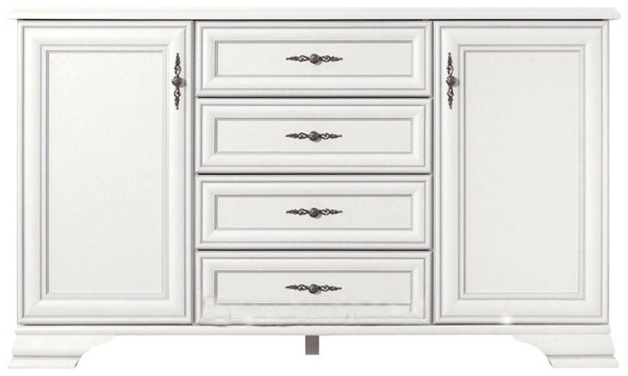 Комод Гербор Кентуки 154.50x44.50x90.5см белый купить,NaN