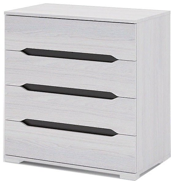 Комод Стендмебель Валенсия, 80x45x83 см, светло серый купить,NaN
