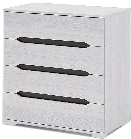 Комод Стендмебель Валенсия, 80x45x83 см, светло серый купить,NaN