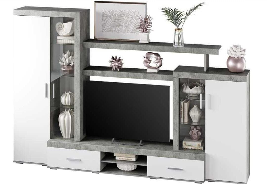 Стенка BTS Инстайл Метрополитан 300.4х198.4х45см белый купить,NaN