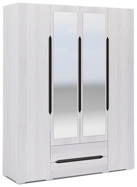 Распашной шкаф Стендмебель Валенсия ШК 014, 160x220х50 см, белый купить,NaN