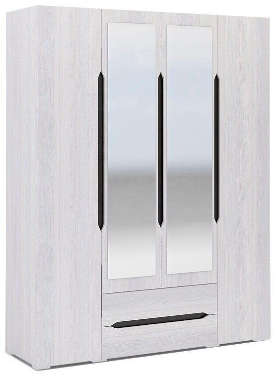 Распашной шкаф Стендмебель Валенсия ШК 014, 160x220х50 см, белый купить,NaN