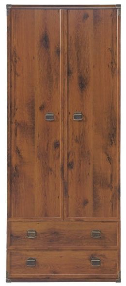 Распашной шкаф BRW Брест ИнJSZF 2d2s, 80x195.5х57 см, коричневый купить,NaN