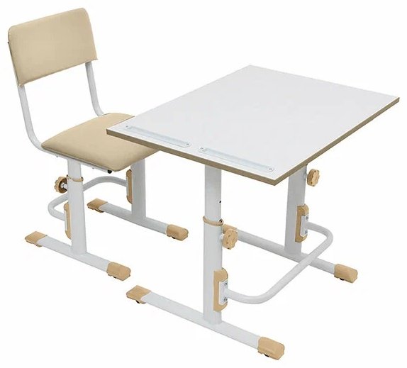 Polini kids трансформер комплект, 75x55x76 см, белый, бежевый