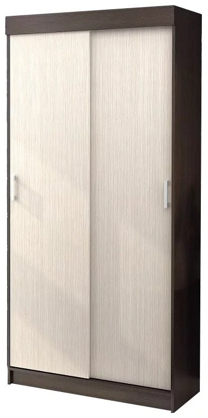 Шкаф-купе Стендмебель Евро, 100x210х42 см, коричневый, бежевый купить,NaN