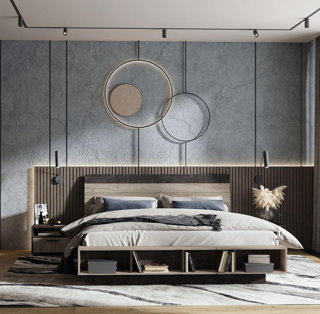 Кровать Стендмебель Эдинбург 160x200см темно-серый купить,NaN