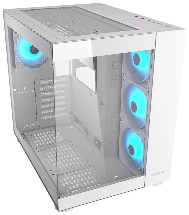 Корпус COUGAR FV150 RGB белый купить,0