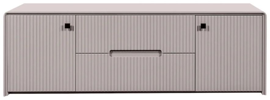 ТВ-тумба напольная СлонимМебель Севилья ТВ тумба Кашемир, 160x52x45 см, мультиколор, серый купить,NaN