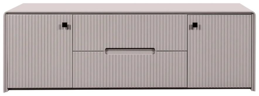 ТВ-тумба напольная СлонимМебель Севилья ТВ тумба Кашемир, 160x52x45 см, мультиколор, серый купить,NaN