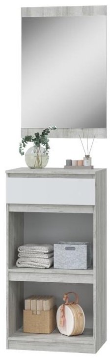 Прихожая MLK Лори 120х38.6х224.3см серый - ForteMarket Прихожая MLK Лори 120х38.6х224.3см серый купить,99400