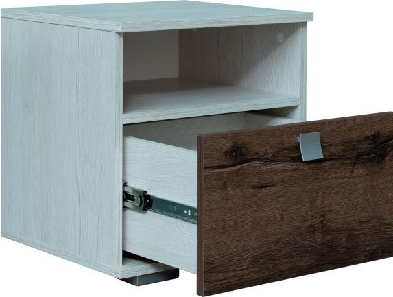 Тумба Пинскдрев Сорренто 00-00050237 42x45x38см коричнево-белый купить,NaN