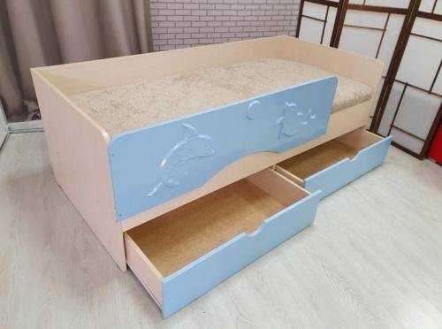 Стендмебель Алиса 462715 183.2х64х84.8см голубой купить,NaN
