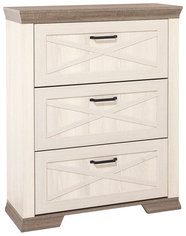 Тумба для обуви BRW Брест 98.50x35.50x125.5 см, ЛДСП