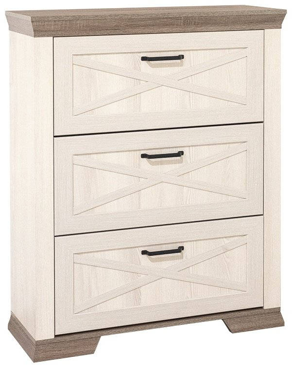 Тумба для обуви BRW Брест 98.5x35.5x125.5см бежевый купить,NaN