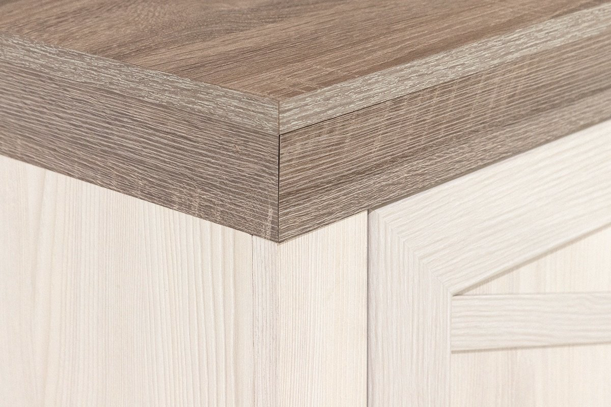Тумба для обуви BRW Брест 98.5x35.5x125.5см бежевый купить,NaN