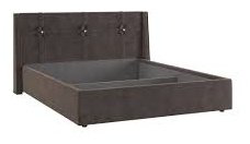 Кровать Mebelson Джулия 200x160х110см темно-коричневый купить,NaN