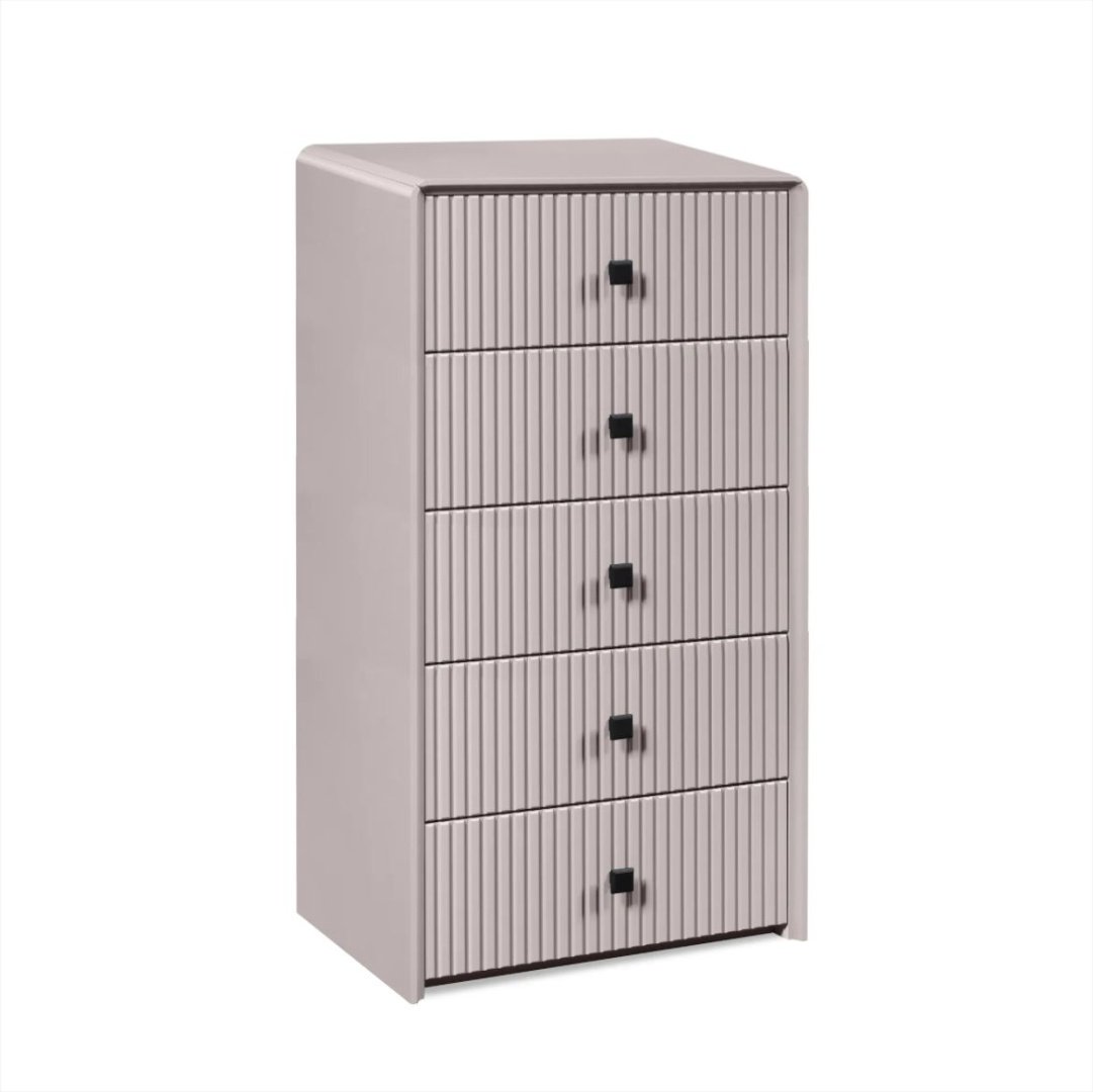 Комод СлонимМебель Севилья, 55.80x42x105 см, серый, мультиколор купить,NaN