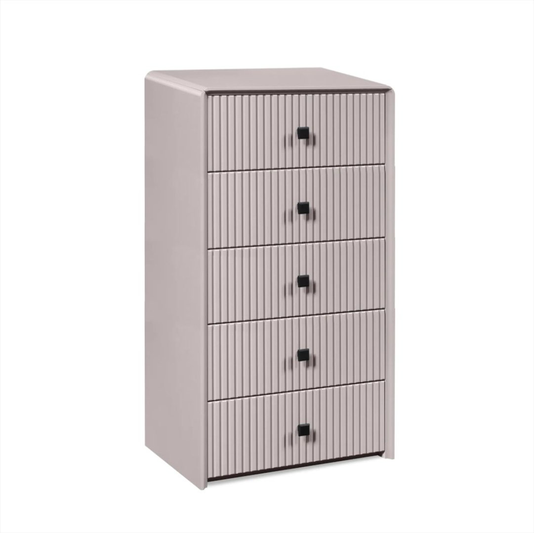 Комод СлонимМебель Севилья, 55.80x42x105 см, серый, мультиколор купить,NaN