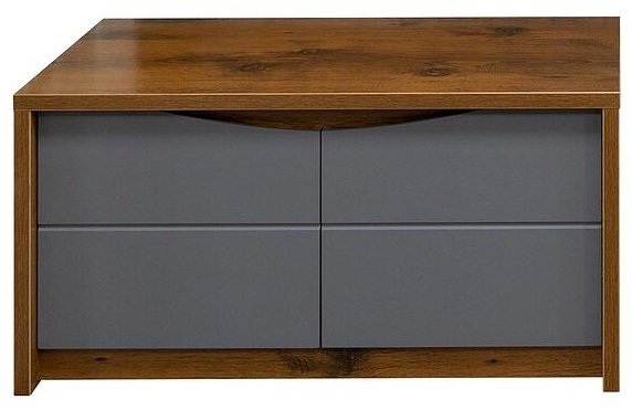 Тумба для обуви Пинскдрев 90x42x46см коричнево-черный купить,NaN