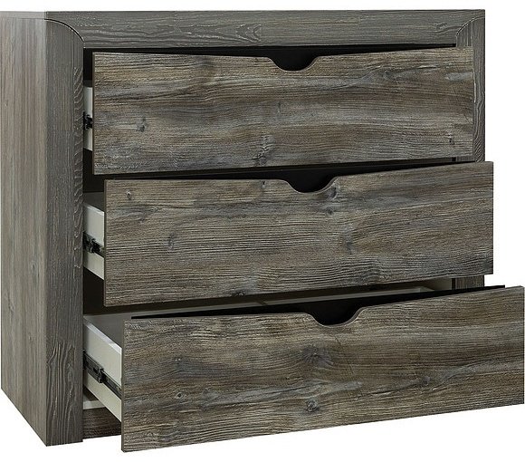 Комод Пинскдрев Ирвинг, 106x49x91 см, серый - ForteMarket Комод Пинскдрев Ирвинг, 106x49x91 см, серый купить,0