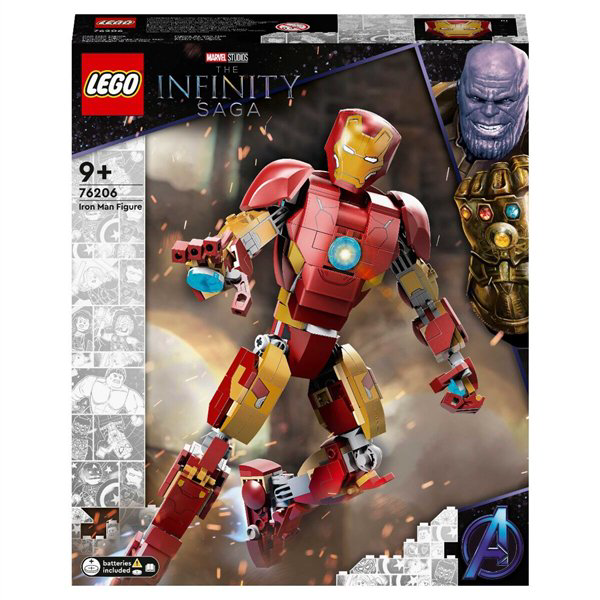 Фигурка Lego Super Heroes Железного человека 76206 купить,NaN