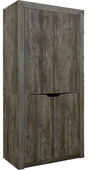 Распашной шкаф 6561005_192936 102x217х58см коричневый купить,NaN