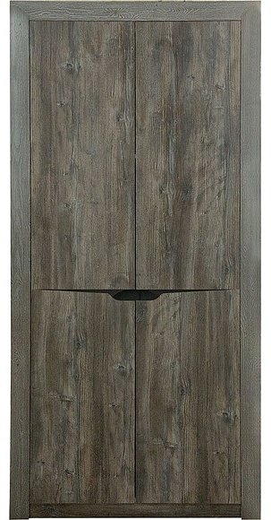 Распашной шкаф 6561005_192936 102x217х58см коричневый купить,NaN
