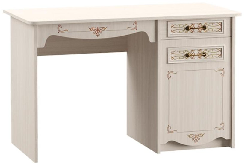 Стол письменный МОБИ Флоренция, 120х60x75.3 см, бежевый купить,NaN