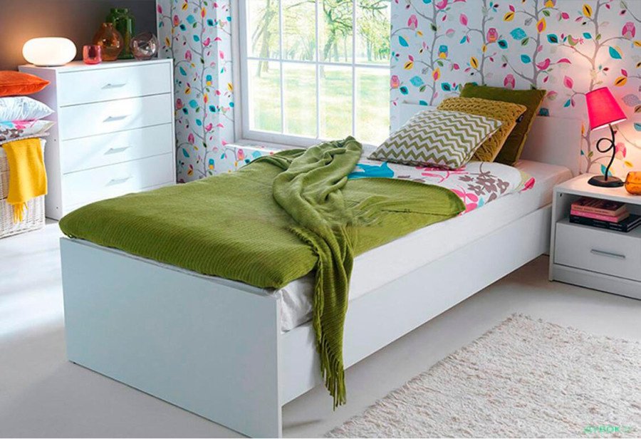 Комод Involux КОМ4S, 80x33.50x83.5 см, белый купить,0