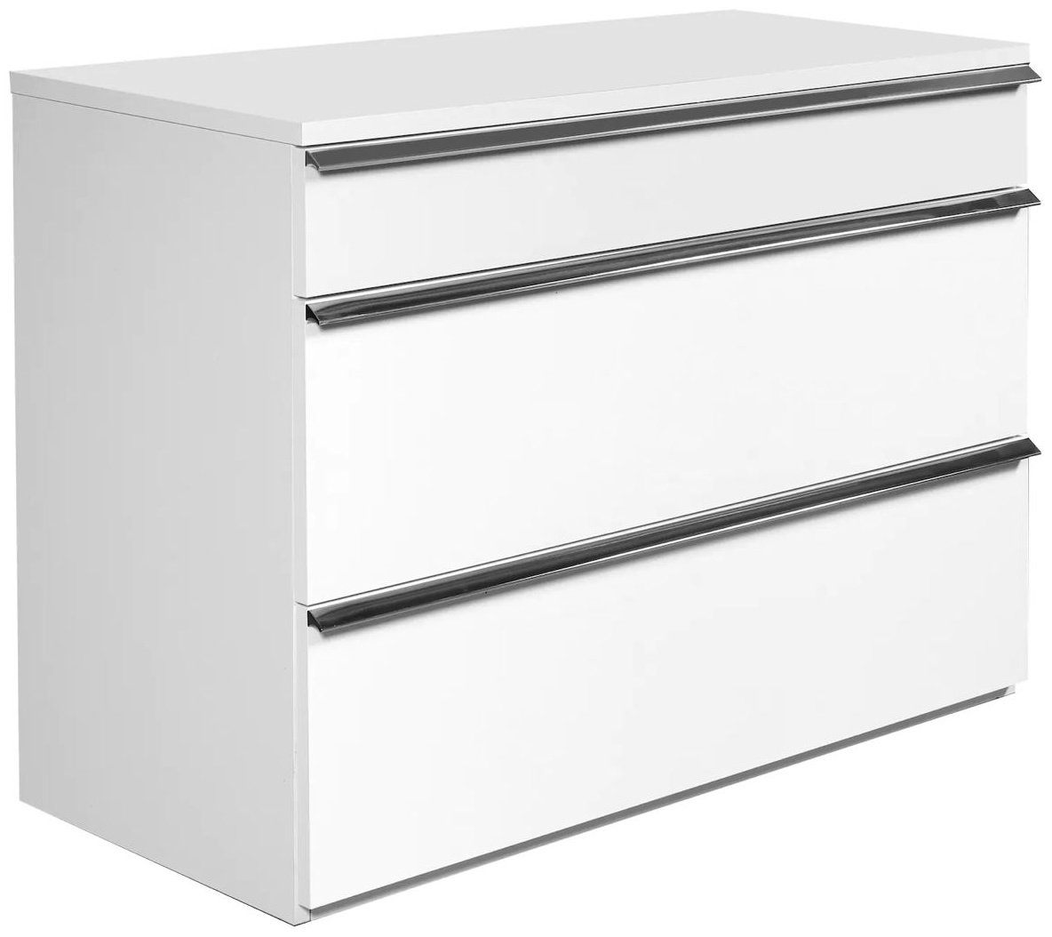 Комод СлонимМебель Флорида, 105x46x76 см, белый купить,NaN
