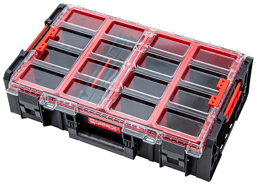 Patrol органайзер Qbrick System ONE Organizer 2XL 58.2x38.7x17.2 см черный красный купить,41800