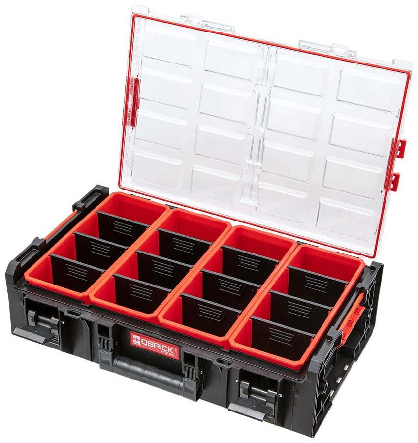 Patrol органайзер Qbrick System ONE Organizer 2XL 58.2x38.7x17.2 см черный красный купить,41800