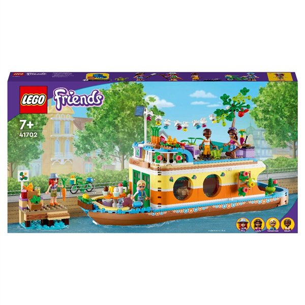 Конструктор Lego Friends Плавучий дом на канале  41702 737 предметов 