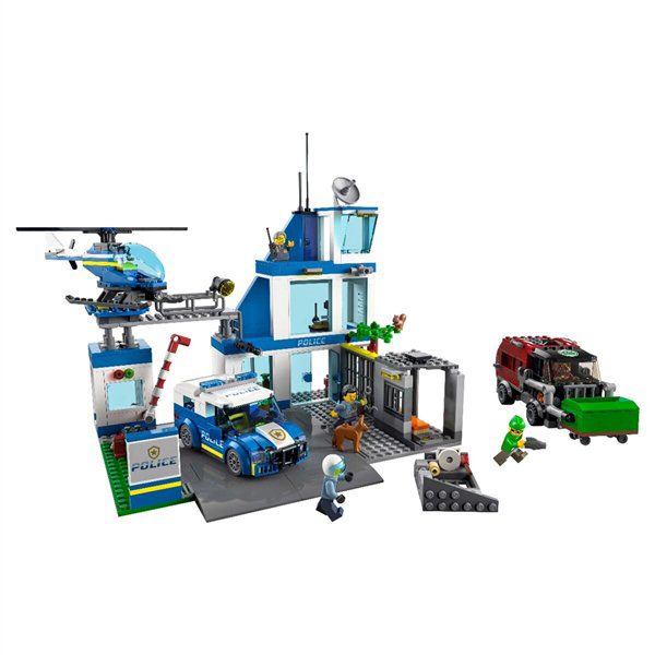 Конструктор Lego City Полицейский участок 60316  668 предметов  купить,NaN