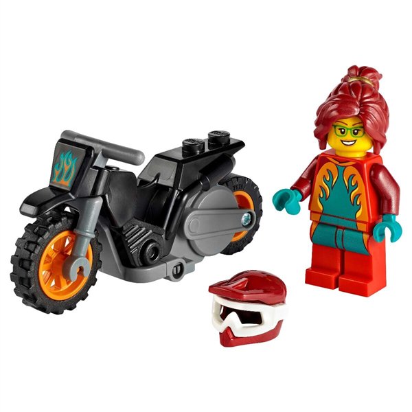Конструктор Lego City Огненный трюковый мотоцикл 60311 11 предметов купить,NaN