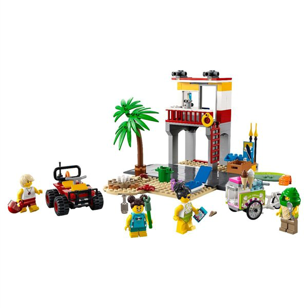 Конструктор Lego City Пост спасателей на пляже   60328 купить,NaN