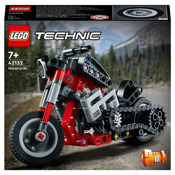 Конструктор Lego Technic Мотоцикл  42132 163 предмета  купить,NaN