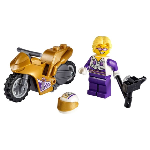 Конструктор Lego City Трюковый мотоцикл с экшн-камерой 60309 14 предметов купить,NaN