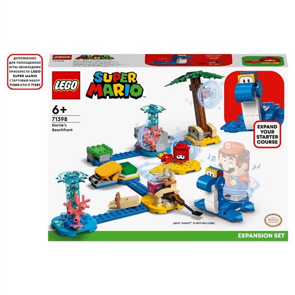 Конструктор Lego  Super Mario  Дополнительный набор Берег Дорри 71398 купить,NaN